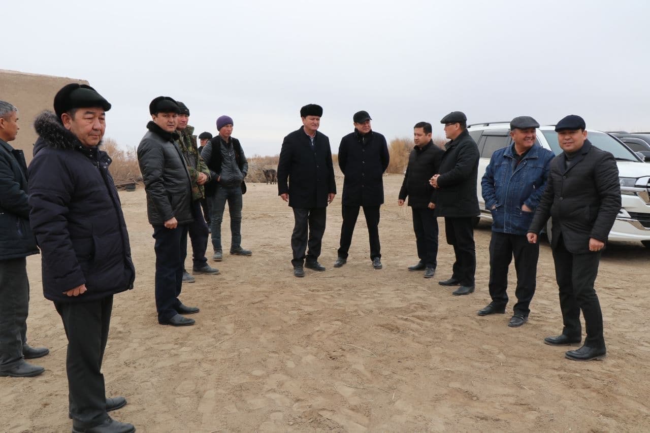 Өзбекстан Республикасы Бас министриниң орынбасары Ш.Ғаниев Тахтакөпир районында хызмет сапарында болды.